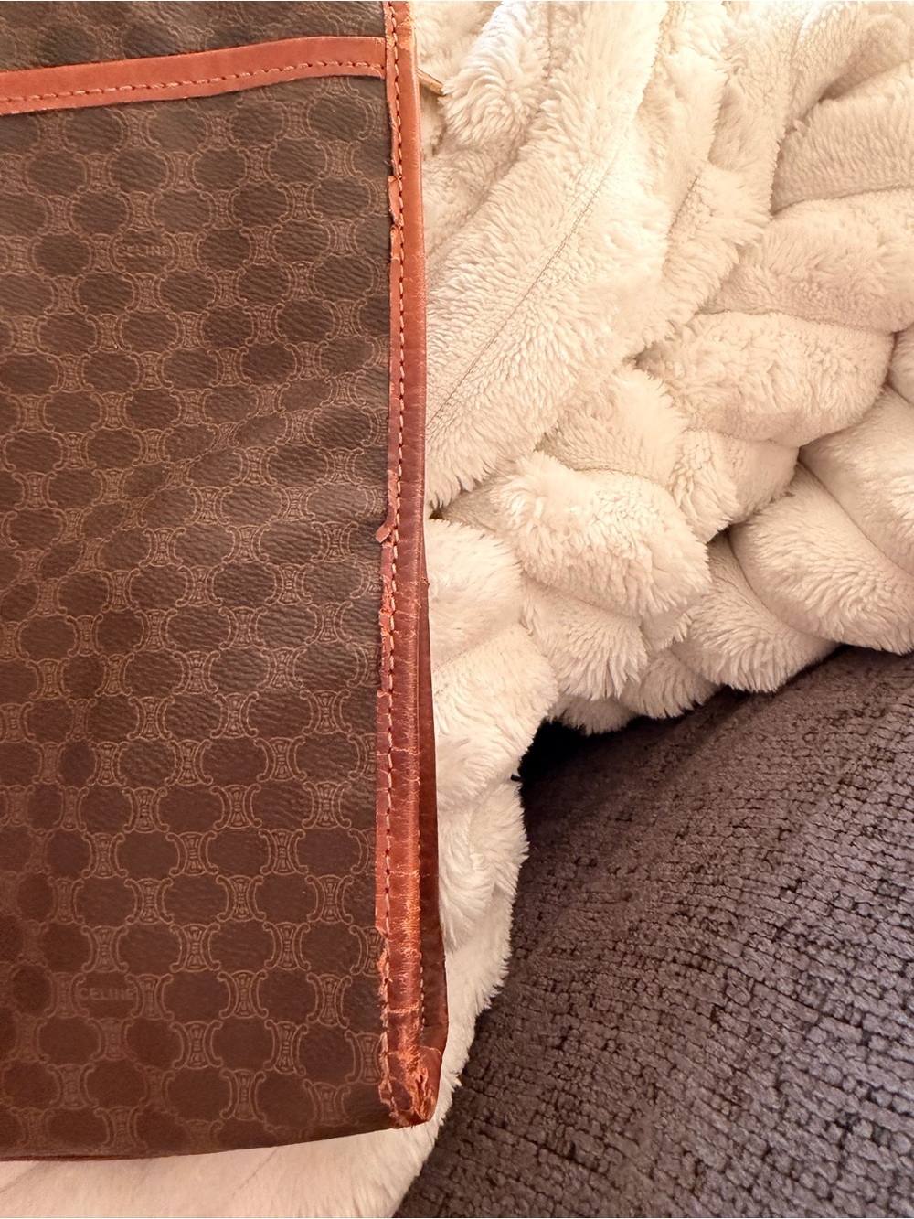 Authentic Vintage Celine Macadam monogram document or laptop holder - Picture 3 of 16